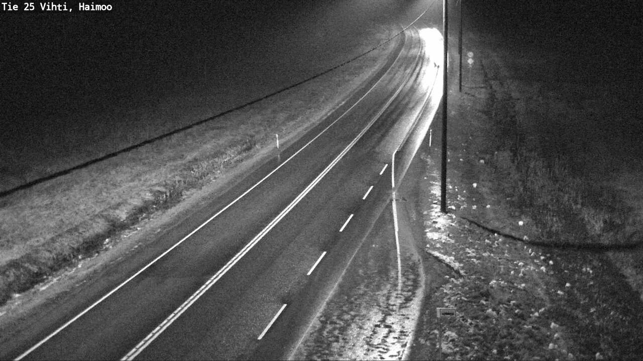 Weather Camera Image Road 25 Vihti, Haimoo, Vihti, Uusimaa