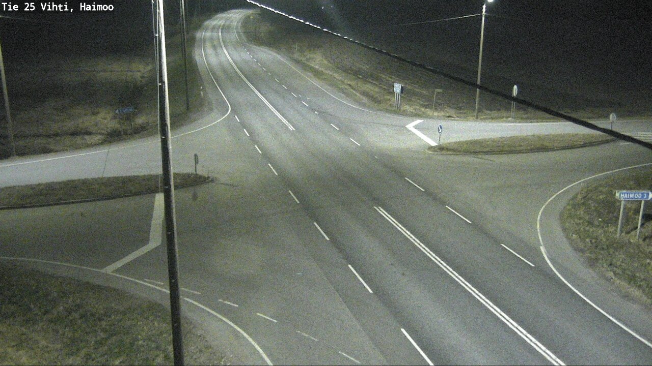 Weather Camera Image Road 25 Vihti, Haimoo, Vihti, Uusimaa