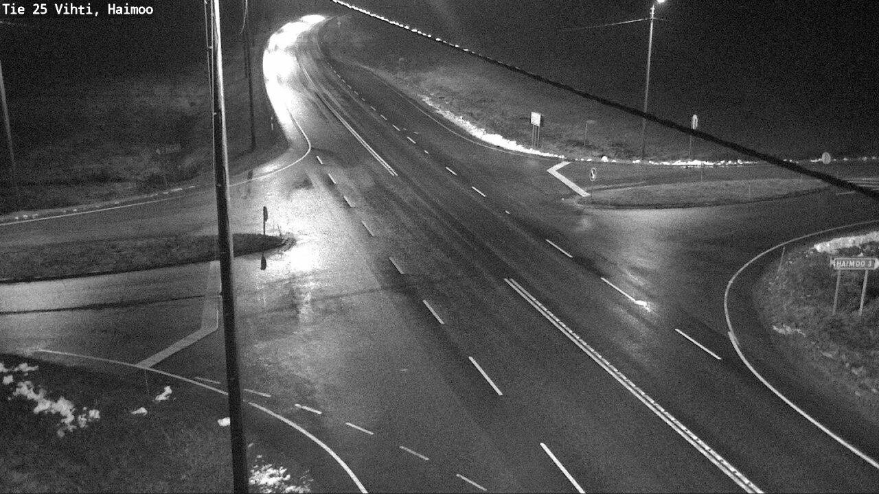Weather Camera Image Road 25 Vihti, Haimoo, Vihti, Uusimaa