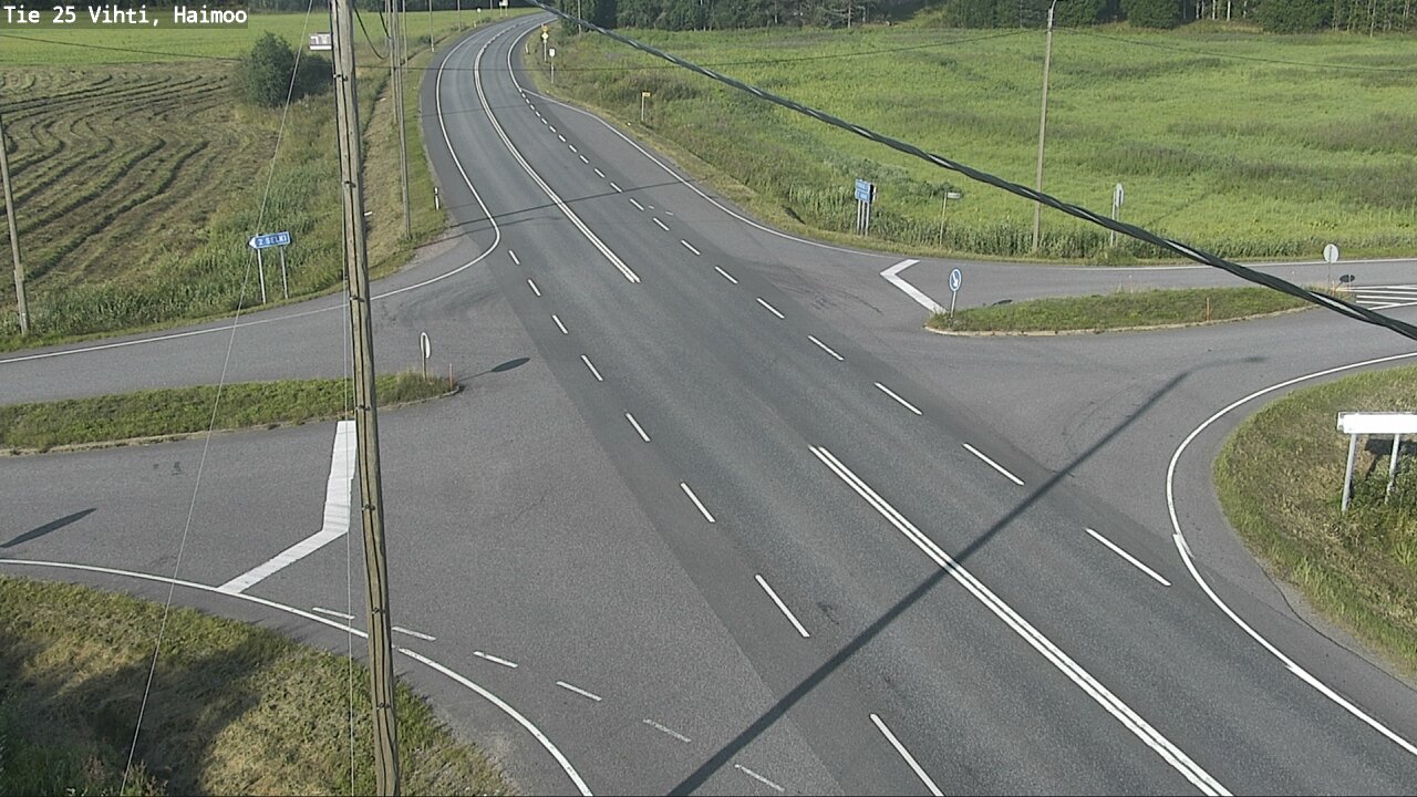 Weather Camera Image Road 25 Vihti, Haimoo, Vihti, Uusimaa