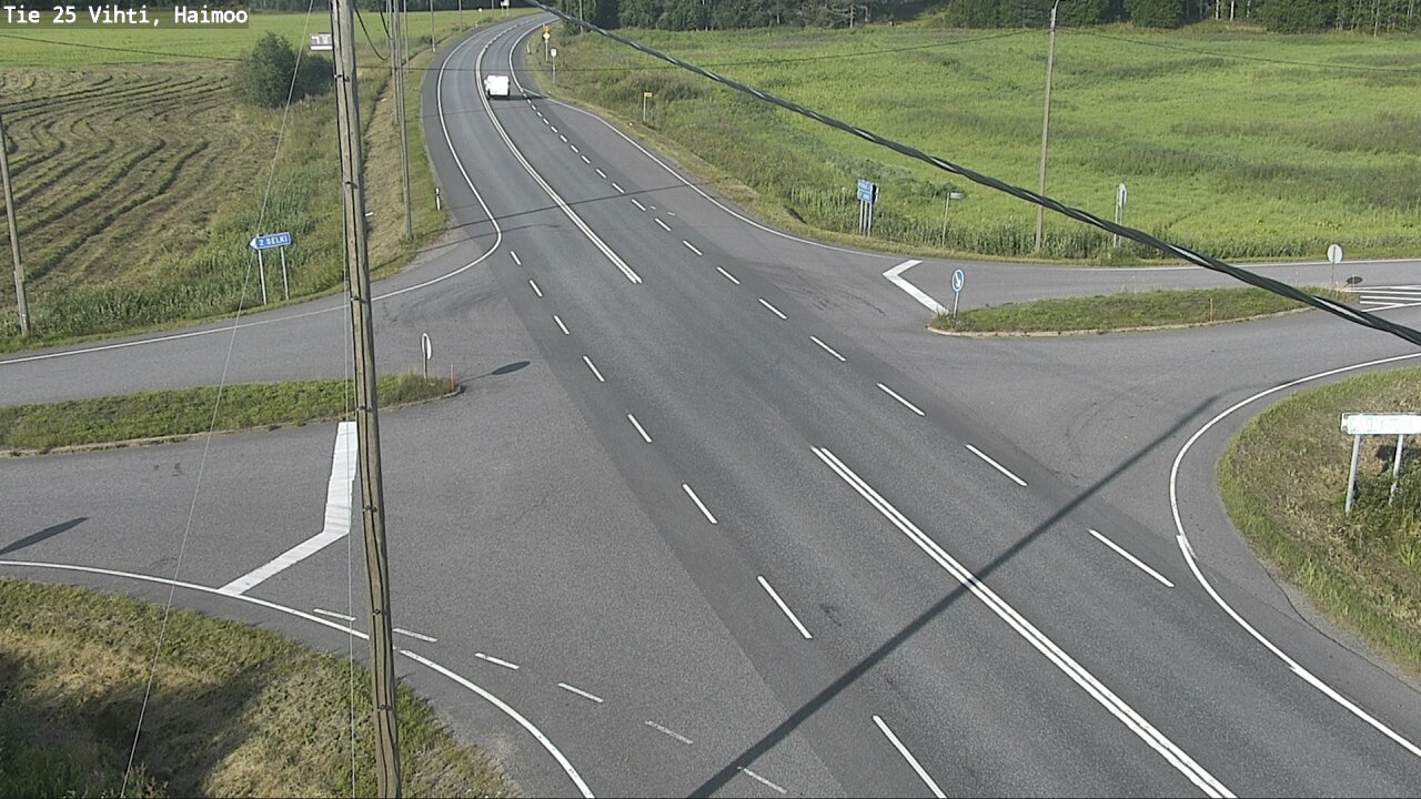 Weather Camera Image Road 25 Vihti, Haimoo, Vihti, Uusimaa