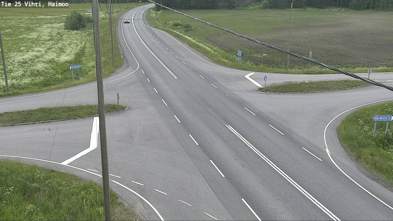 Weather Camera Image Road 25 Vihti, Haimoo, Vihti, Uusimaa