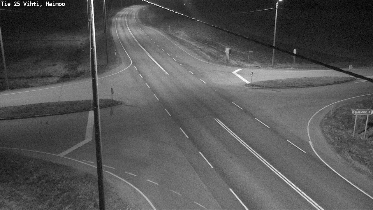 Weather Camera Image Road 25 Vihti, Haimoo, Vihti, Uusimaa