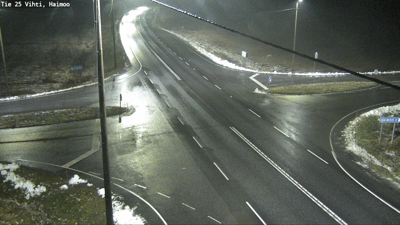 Weather Camera Image Road 25 Vihti, Haimoo, Vihti, Uusimaa