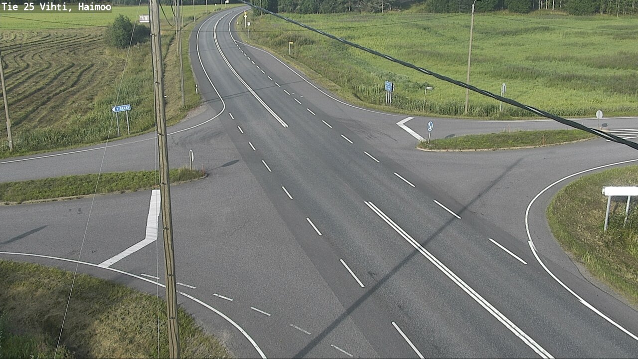 Weather Camera Image Road 25 Vihti, Haimoo, Vihti, Uusimaa
