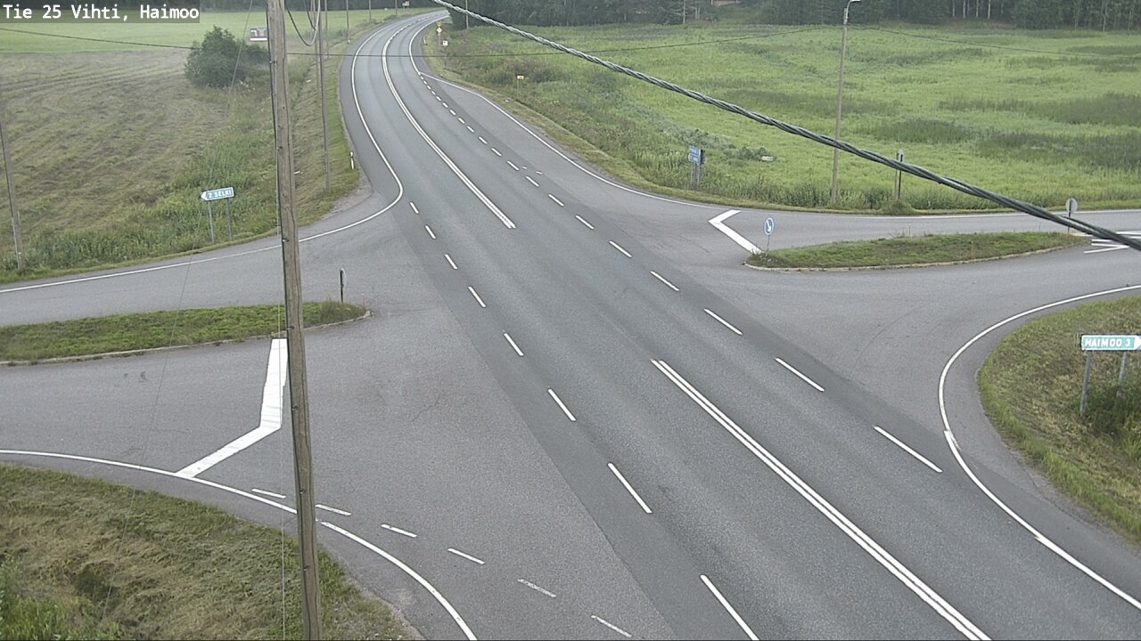 Weather Camera Image Road 25 Vihti, Haimoo, Vihti, Uusimaa