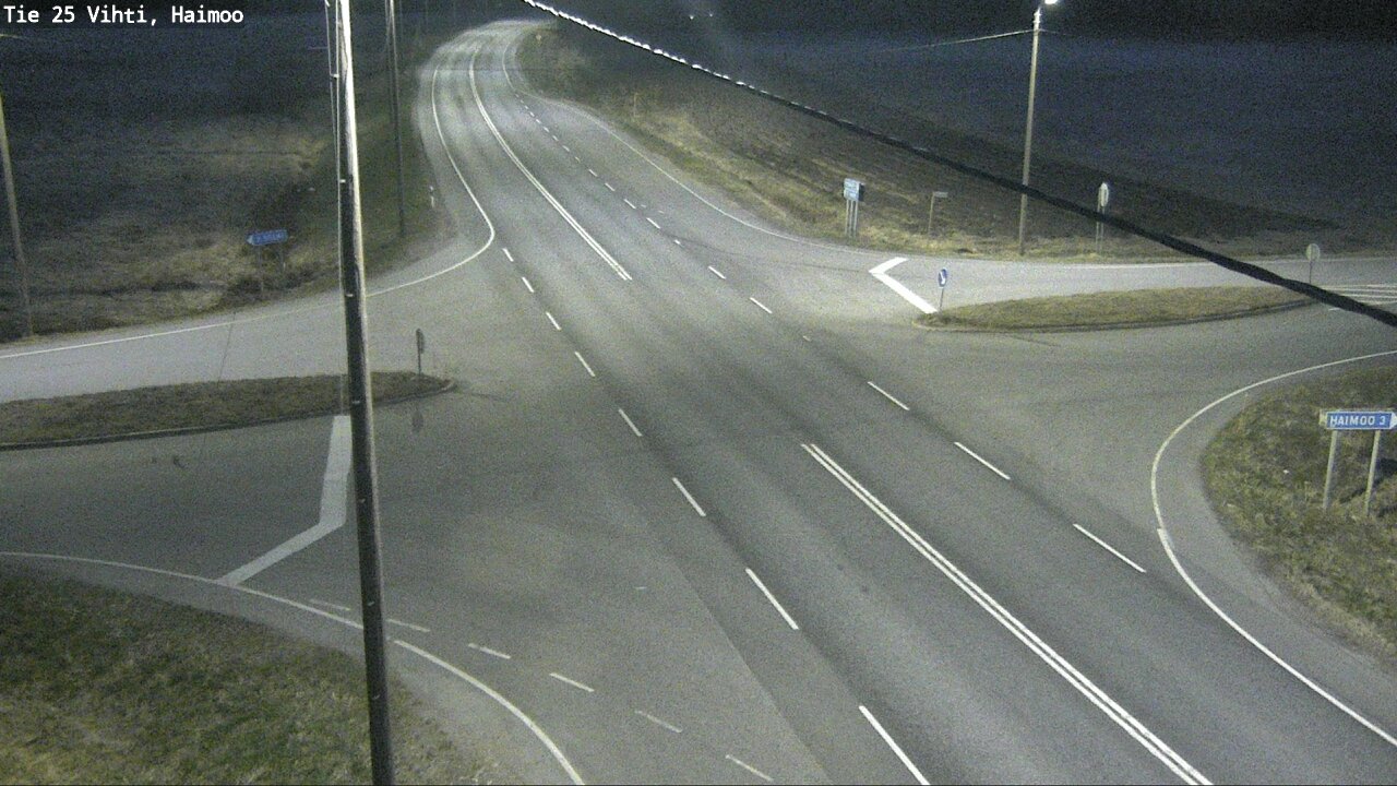 Weather Camera Image Road 25 Vihti, Haimoo, Vihti, Uusimaa