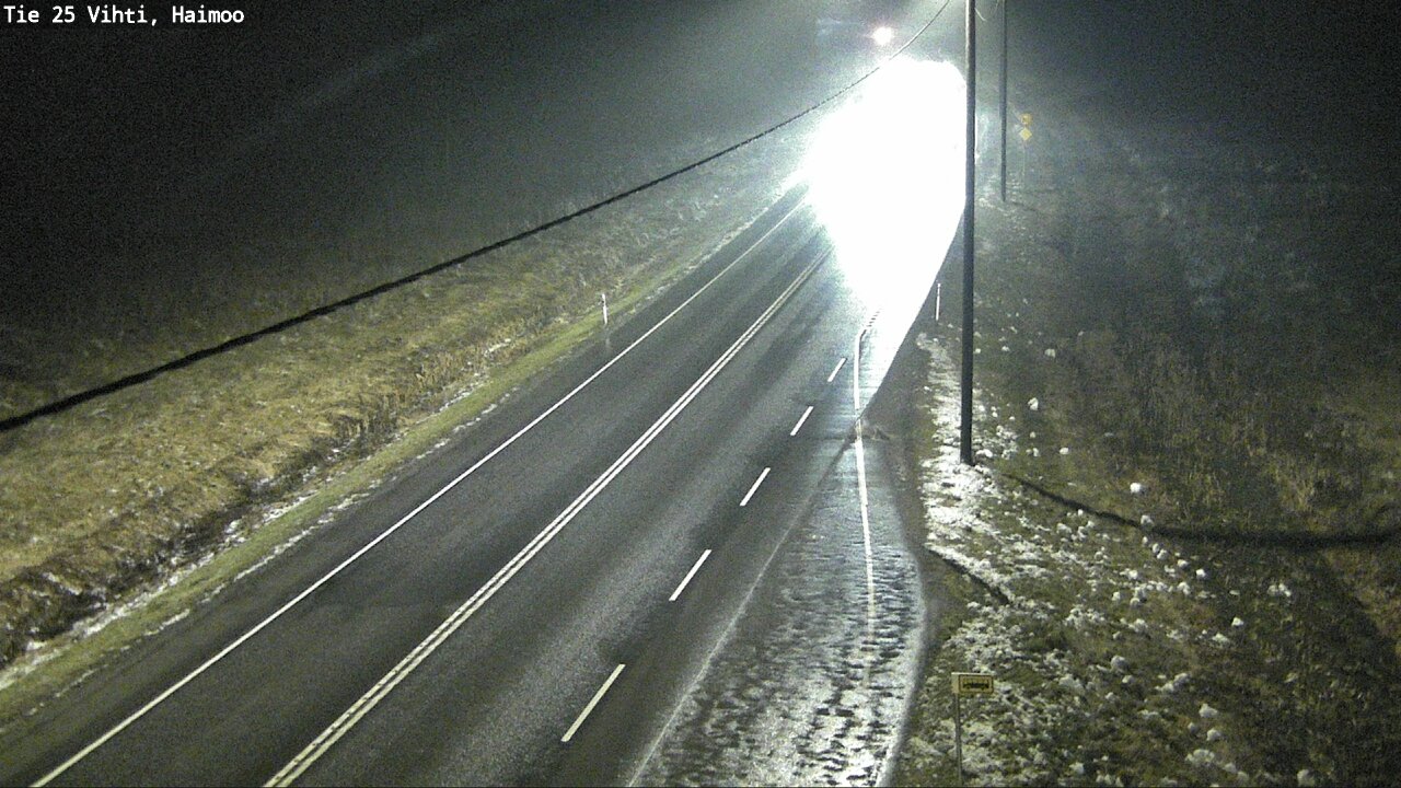 Weather Camera Image Road 25 Vihti, Haimoo, Vihti, Uusimaa