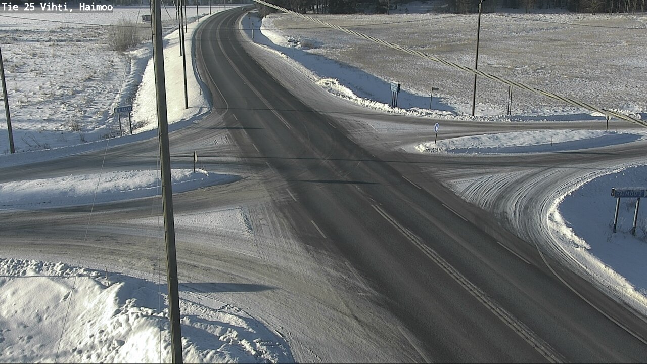 Weather Camera Image Road 25 Vihti, Haimoo, Vihti, Uusimaa