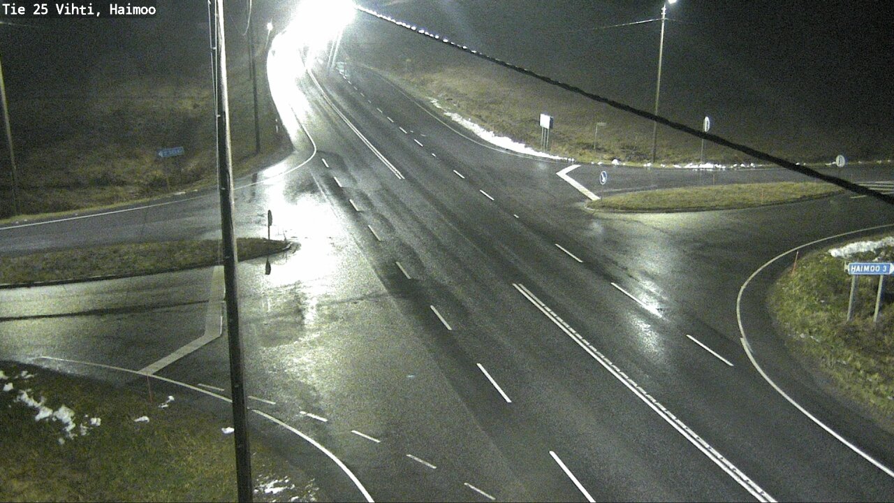 Weather Camera Image Väg 25 Vichtis, Haimoo, Vihti, Uusimaa