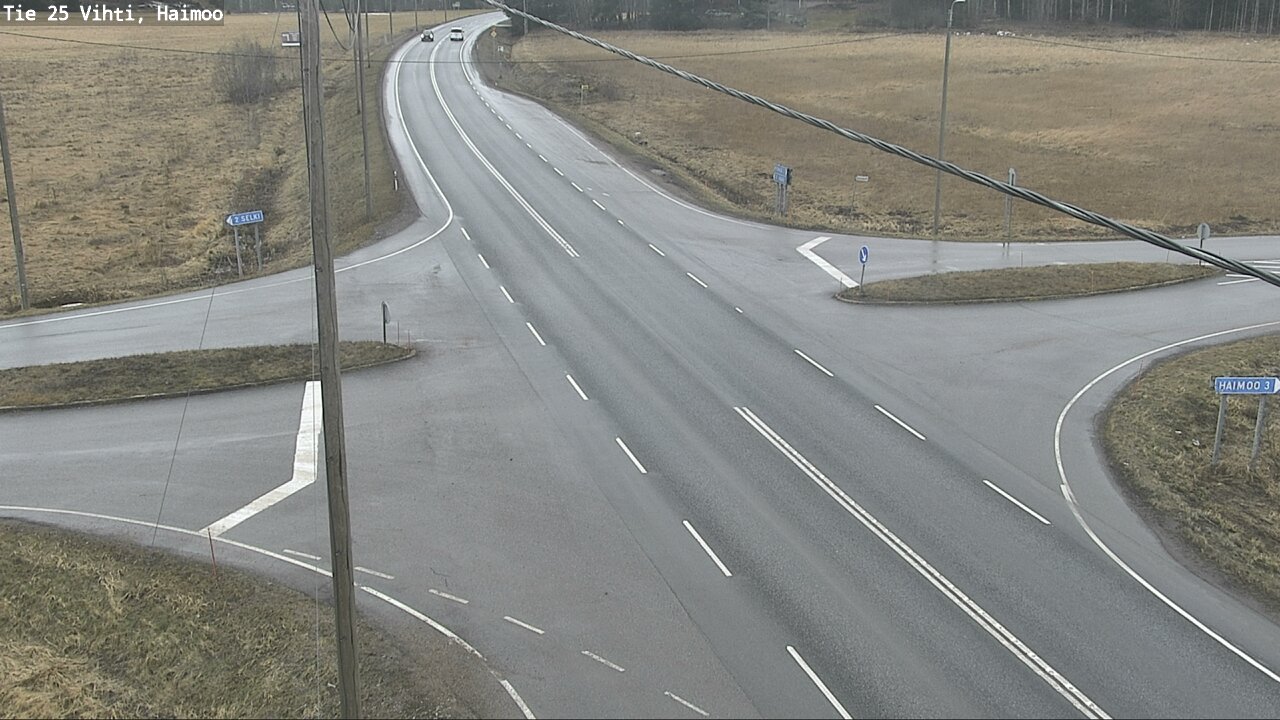 Weather Camera Image Road 25 Vihti, Haimoo, Vihti, Uusimaa