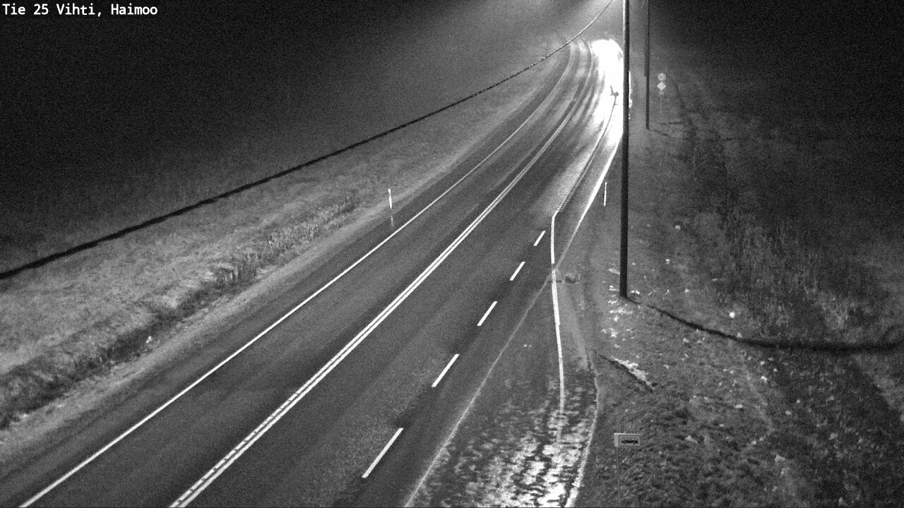 Weather Camera Image Väg 25 Vichtis, Haimoo, Vihti, Uusimaa