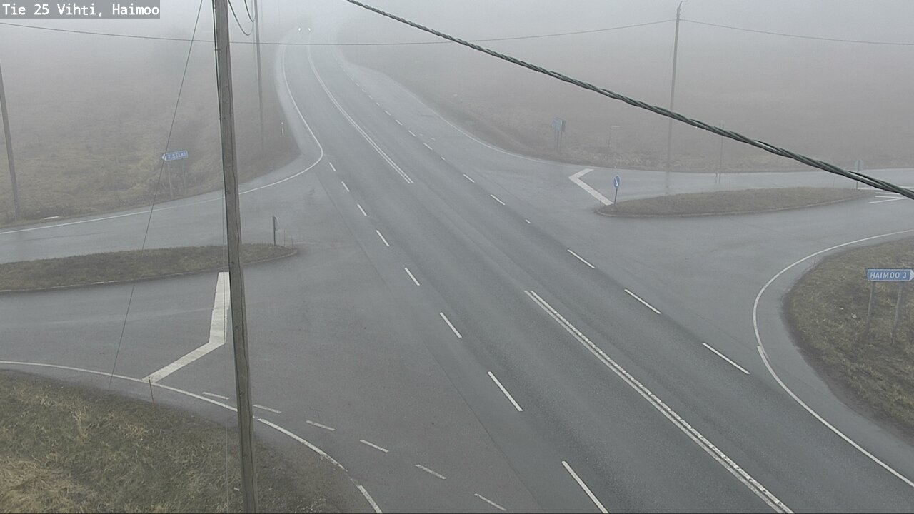 Weather Camera Image Väg 25 Vichtis, Haimoo, Vihti, Uusimaa