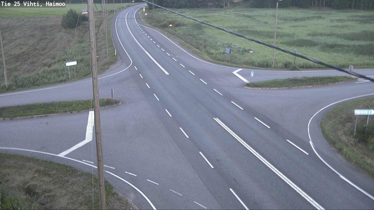 Weather Camera Image Road 25 Vihti, Haimoo, Vihti, Uusimaa