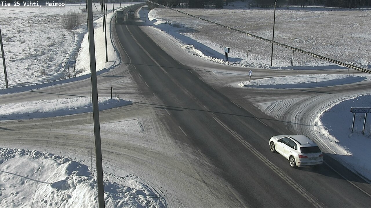 Weather Camera Image Väg 25 Vichtis, Haimoo, Vihti, Uusimaa