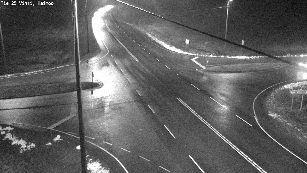 Weather Camera Image Road 25 Vihti, Haimoo, Vihti, Uusimaa