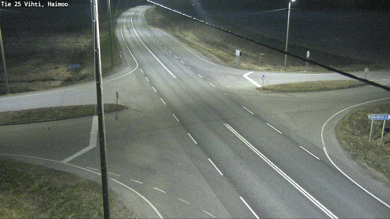 Weather Camera Image Road 25 Vihti, Haimoo, Vihti, Uusimaa