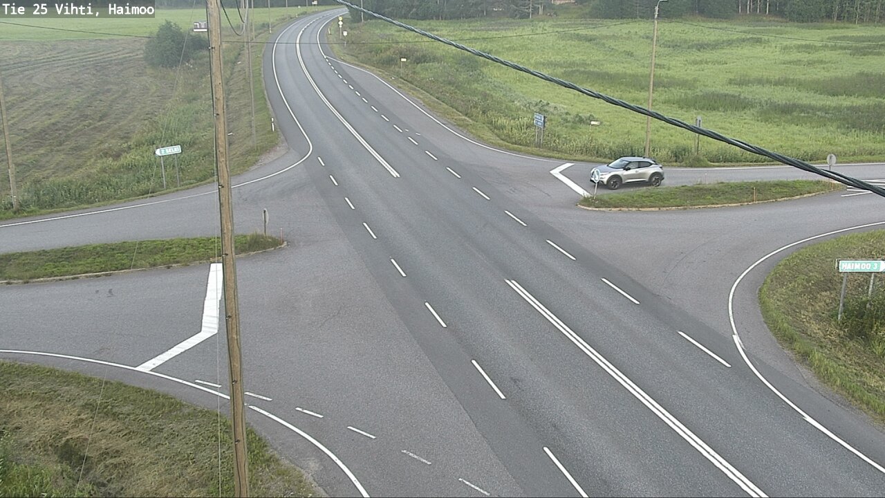Weather Camera Image Road 25 Vihti, Haimoo, Vihti, Uusimaa