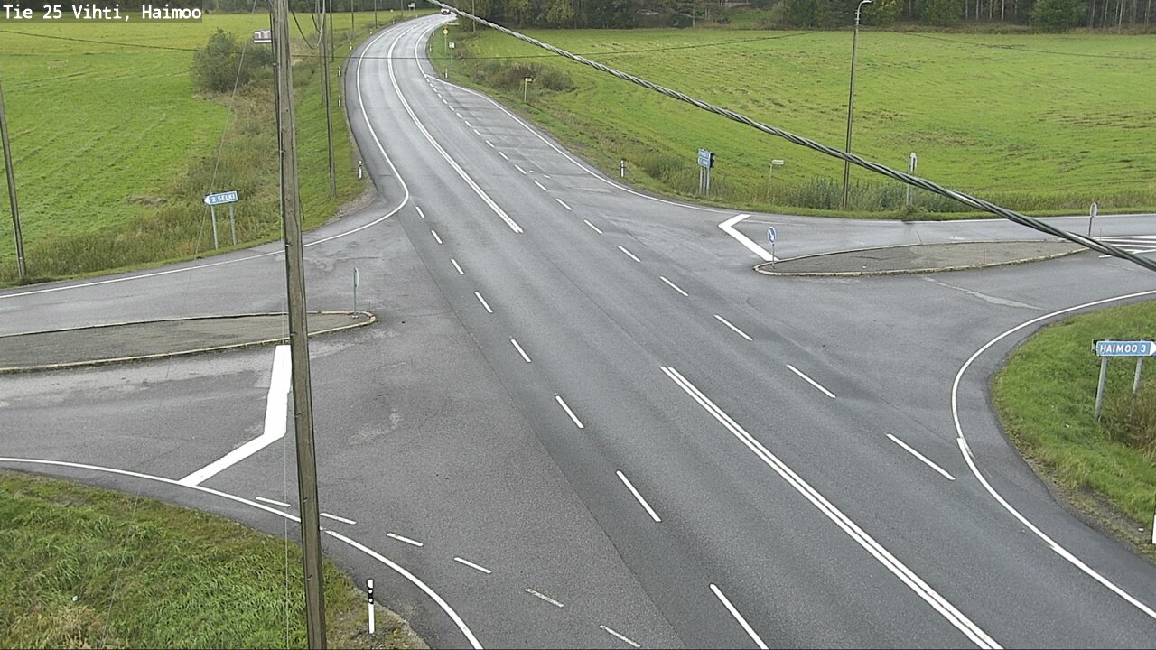 Weather Camera Image Road 25 Vihti, Haimoo, Vihti, Uusimaa