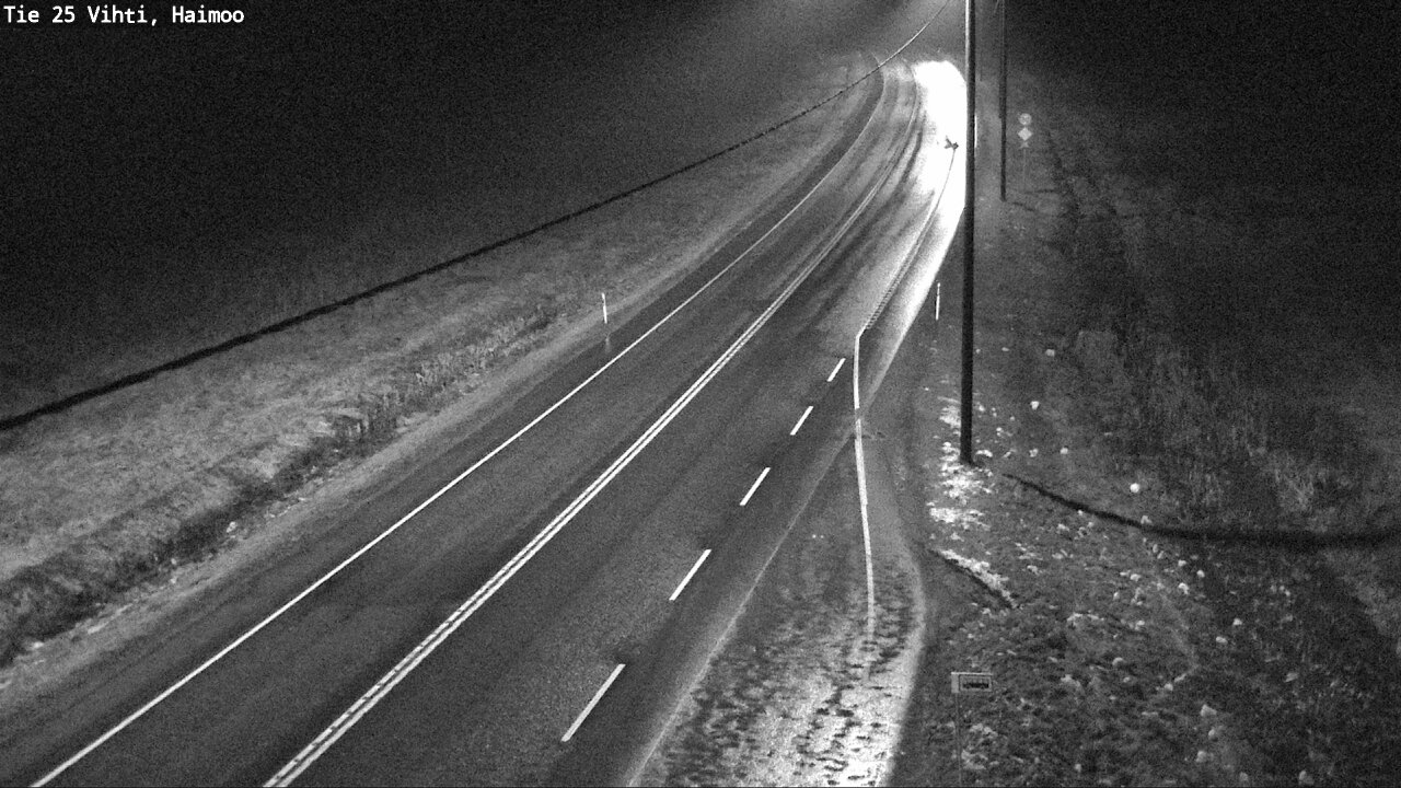 Weather Camera Image Road 25 Vihti, Haimoo, Vihti, Uusimaa