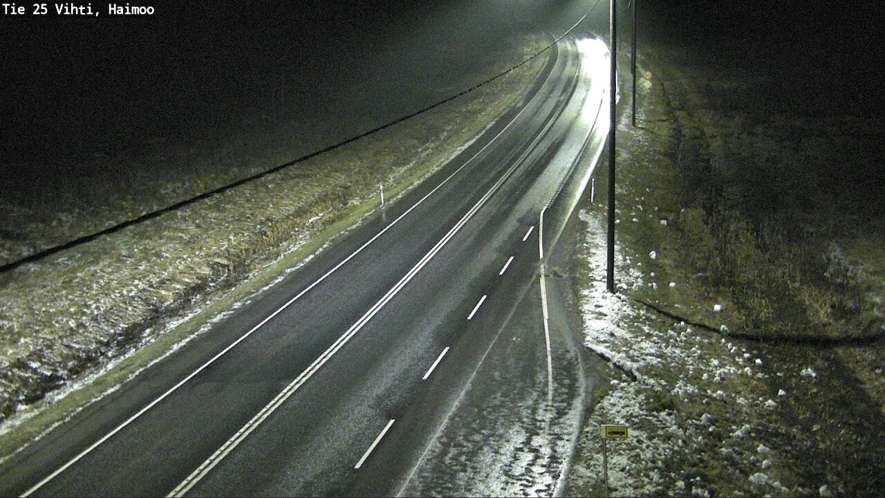 Weather Camera Image Road 25 Vihti, Haimoo, Vihti, Uusimaa