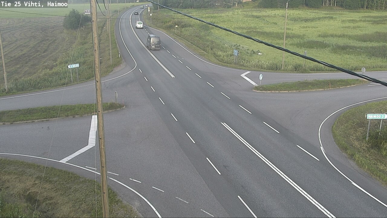 Weather Camera Image Road 25 Vihti, Haimoo, Vihti, Uusimaa