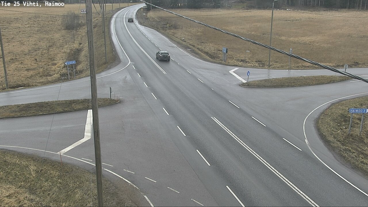 Weather Camera Image Road 25 Vihti, Haimoo, Vihti, Uusimaa