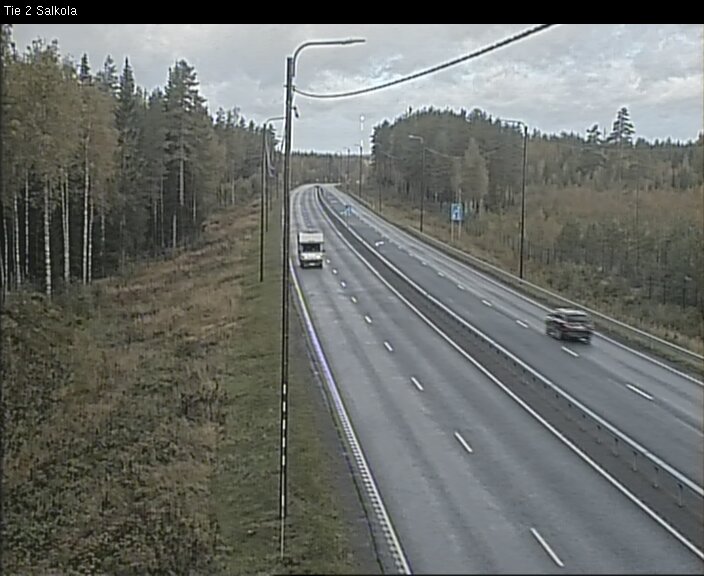 Weather Camera Image Road 2 Lohja, Salkola, Lohja, Uusimaa