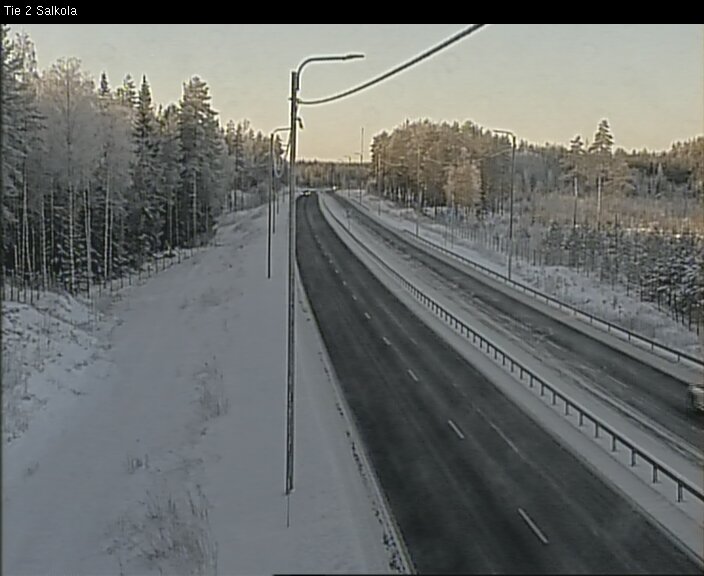 Weather Camera Image Road 2 Lohja, Salkola, Lohja, Uusimaa