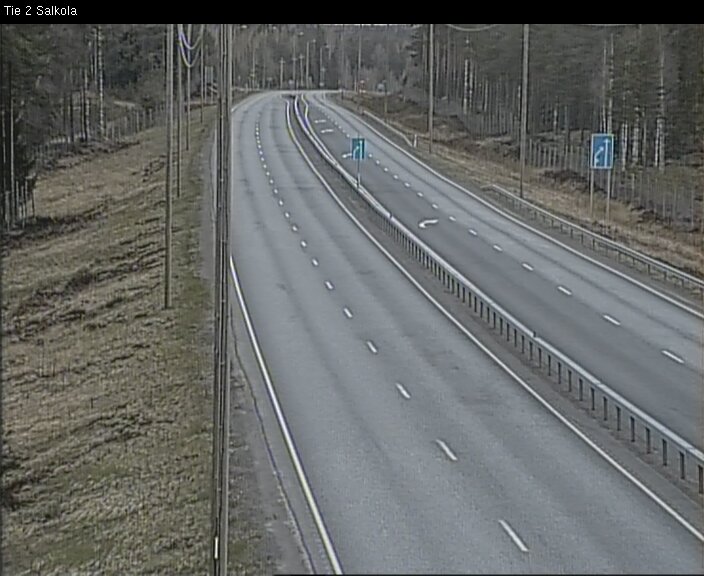 Weather Camera Image Road 2 Lohja, Salkola, Lohja, Uusimaa