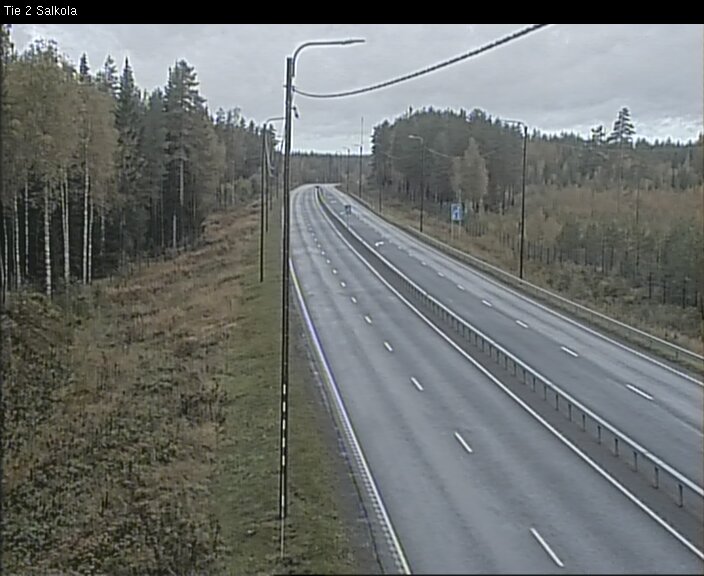 Weather Camera Image Road 2 Lohja, Salkola, Lohja, Uusimaa