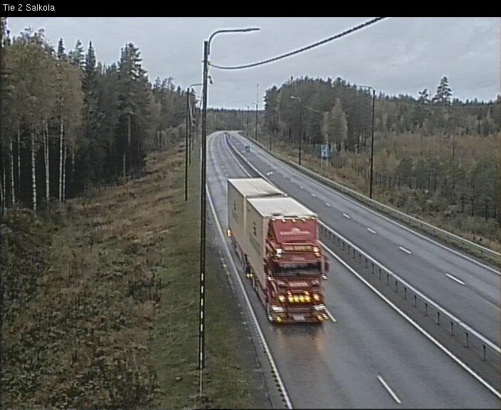 Weather Camera Image Road 2 Lohja, Salkola, Lohja, Uusimaa