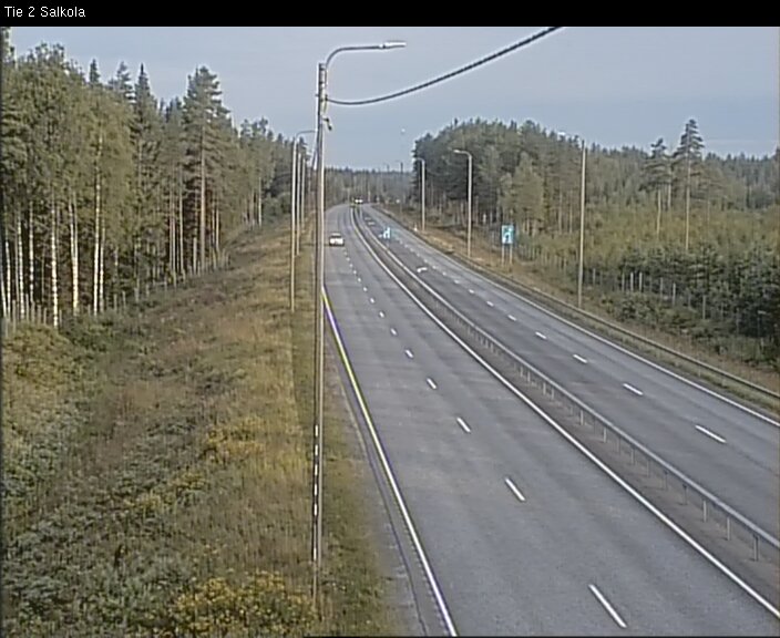Weather Camera Image Väg 2 Lojo, Salkola, Lohja, Uusimaa