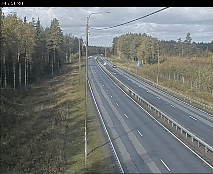 Weather Camera Image Väg 2 Lojo, Salkola, Lohja, Uusimaa