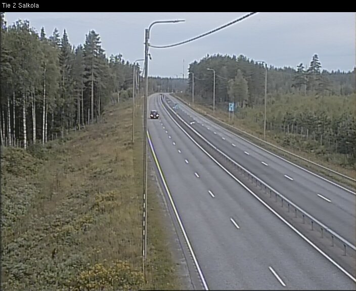 Weather Camera Image Väg 2 Lojo, Salkola, Lohja, Uusimaa