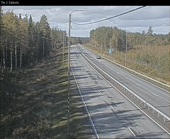 Weather Camera Image Väg 2 Lojo, Salkola, Lohja, Uusimaa