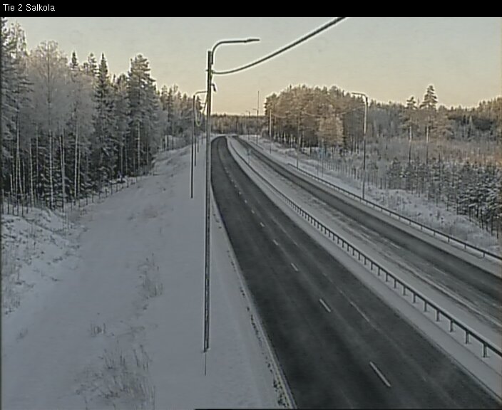 Weather Camera Image Road 2 Lohja, Salkola, Lohja, Uusimaa