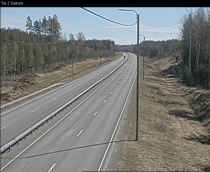 Weather Camera Image Road 2 Lohja, Salkola, Lohja, Uusimaa