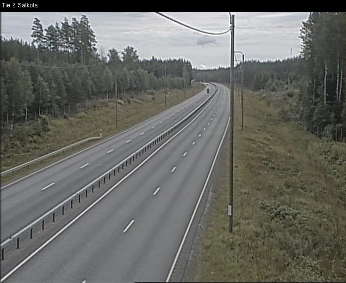 Weather Camera Image Väg 2 Lojo, Salkola, Lohja, Uusimaa