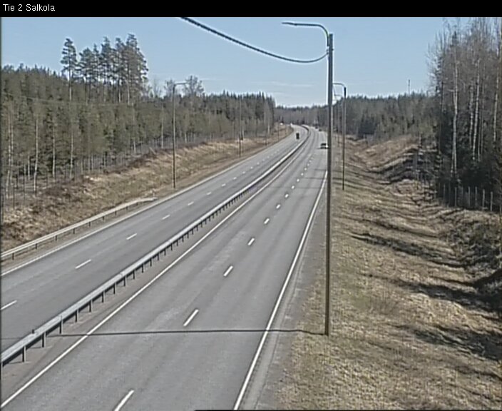 Weather Camera Image Road 2 Lohja, Salkola, Lohja, Uusimaa