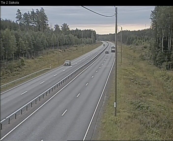 Weather Camera Image Väg 2 Lojo, Salkola, Lohja, Uusimaa