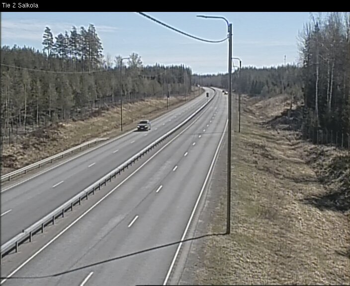 Weather Camera Image Road 2 Lohja, Salkola, Lohja, Uusimaa