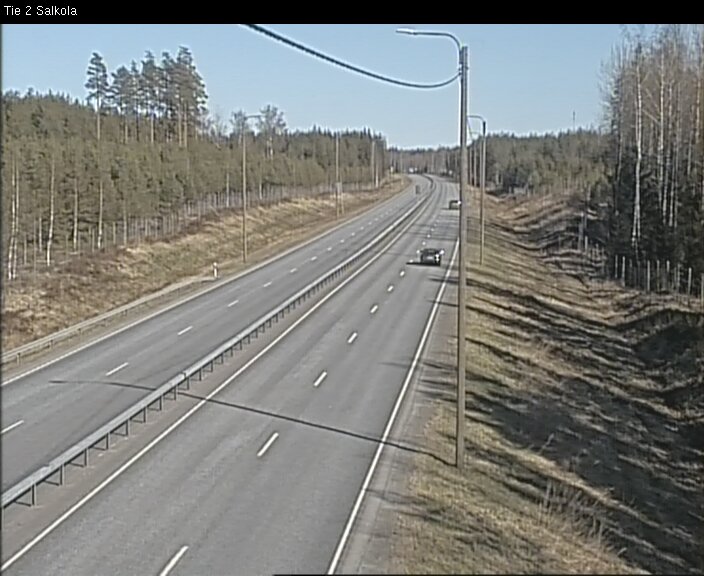 Weather Camera Image Road 2 Lohja, Salkola, Lohja, Uusimaa