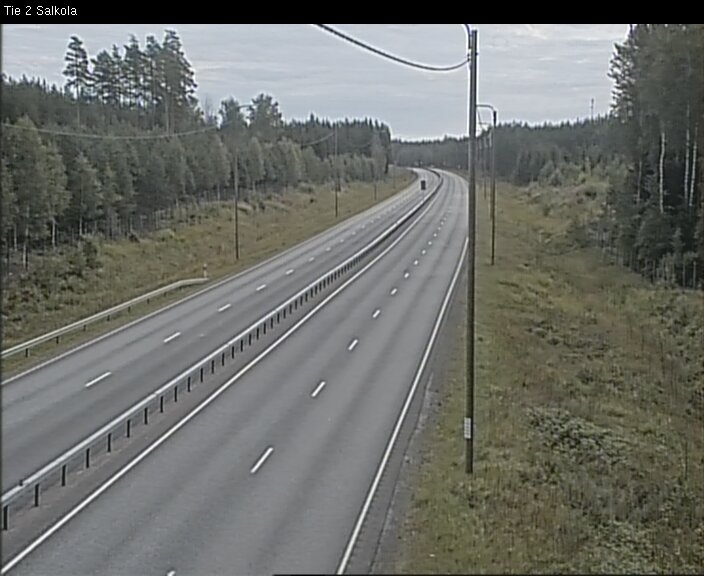 Weather Camera Image Väg 2 Lojo, Salkola, Lohja, Uusimaa