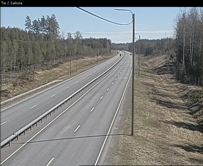 Weather Camera Image Road 2 Lohja, Salkola, Lohja, Uusimaa