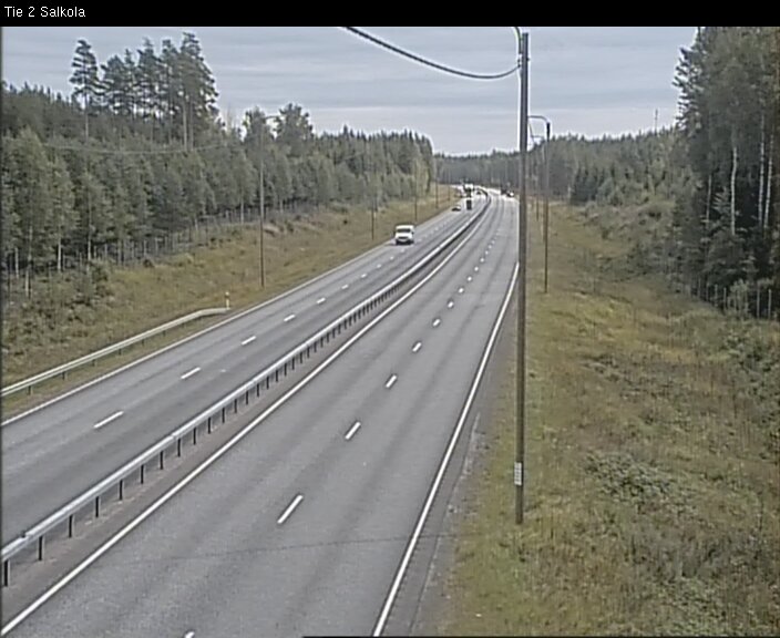 Weather Camera Image Väg 2 Lojo, Salkola, Lohja, Uusimaa