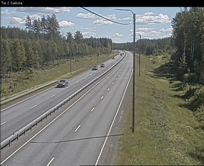 Weather Camera Image Väg 2 Lojo, Salkola, Lohja, Uusimaa