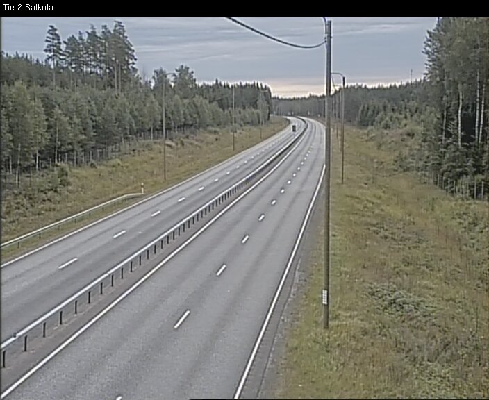Weather Camera Image Väg 2 Lojo, Salkola, Lohja, Uusimaa