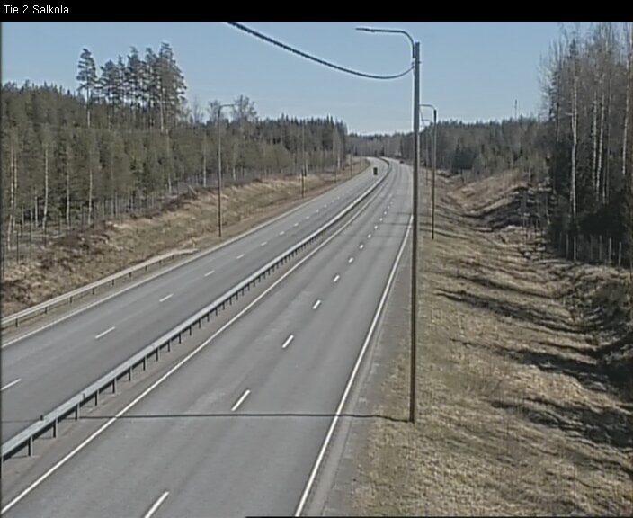 Weather Camera Image Road 2 Lohja, Salkola, Lohja, Uusimaa