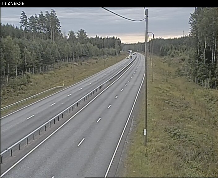 Weather Camera Image Väg 2 Lojo, Salkola, Lohja, Uusimaa